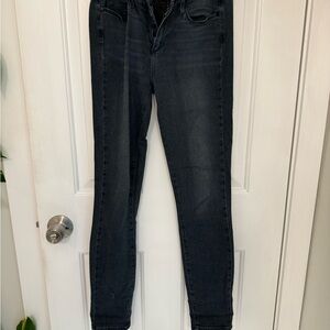 PAIGE Dark Wash Verdugo Ankle Jeans